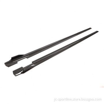 Carbon Fiber Side Skirts Winglet Kit for Porsche Panamera 971 GTS Turbo 2017-2019